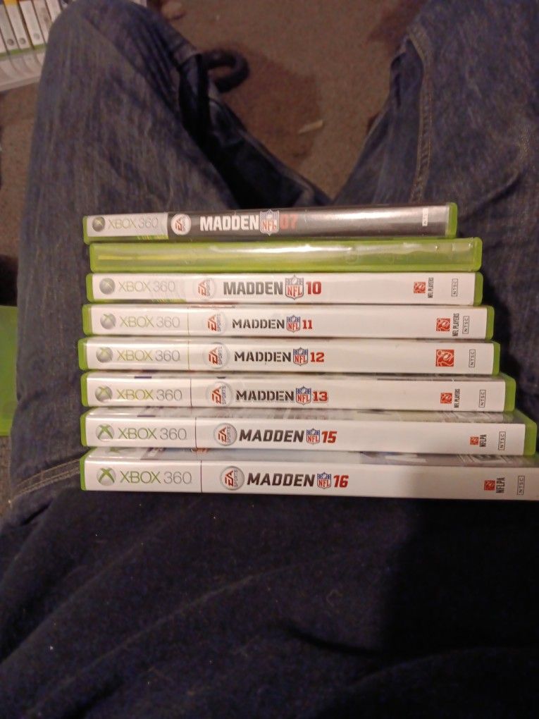 XBox 360 Games "Madden Set"