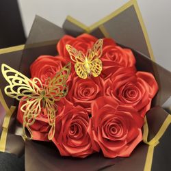 Hermoso Ramo De Rosas Eternas 🥰