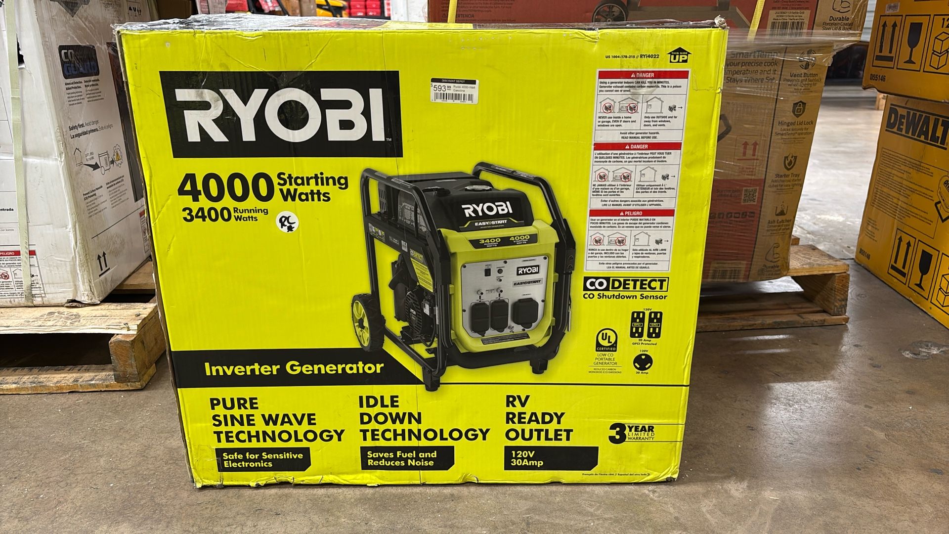 Inverter Generator Gas Powered