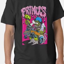 Primus Unisex Black Band T Shirt