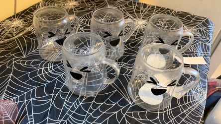 Ghost glass cups from Walmart