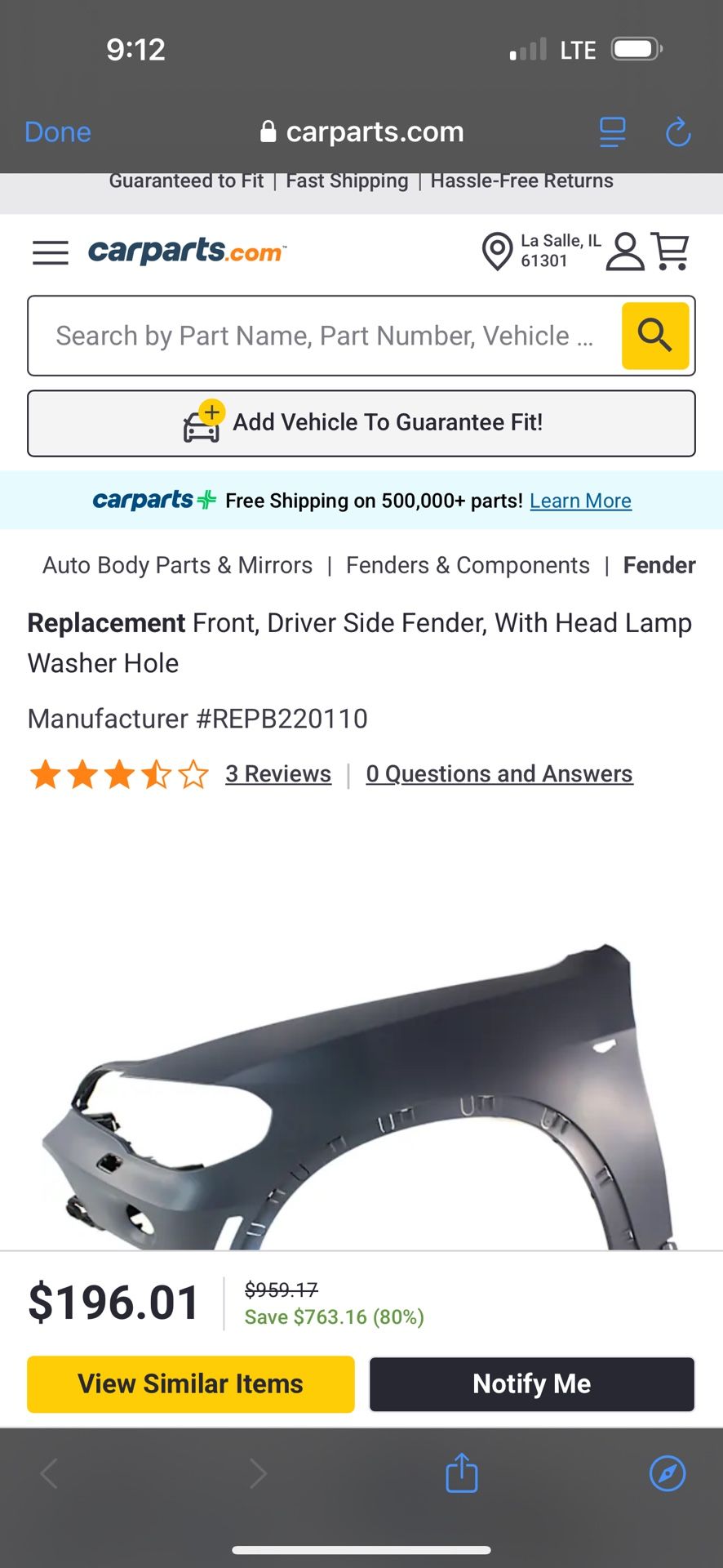 Fender For BMWx5