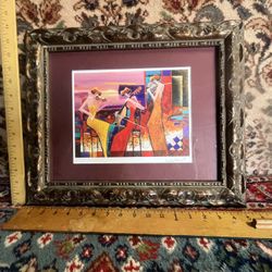 Charles Lee Andante Seriolithograph Framed 14x17” Signed In Plate w/COA 2006