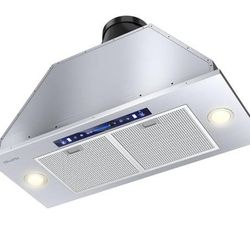 Hisohu 30 inch Built-in kitchen Stove Vent Hood Range