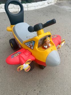 Mickey Mouse Airplane Toddler Ride-On Toy