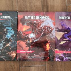 Dungeons and Dragons 3 Book Set