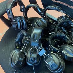 8 RadioShack Headphones 🎧 Pro - 100 Communication Headset 