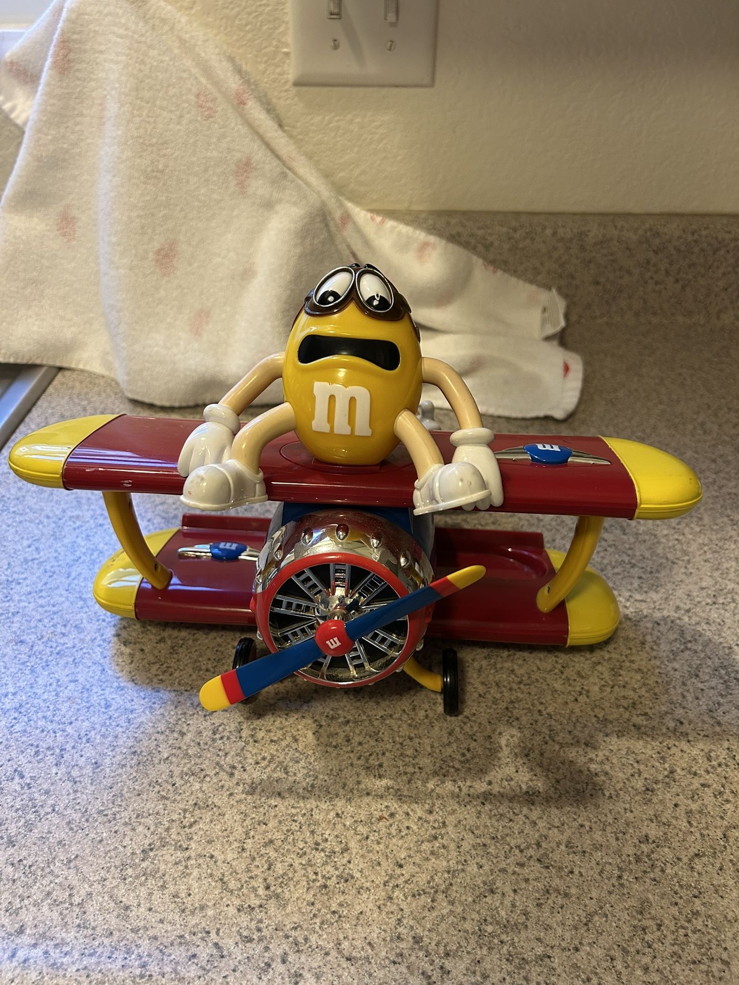 M&M Barnstorming Airplane Dispenser 