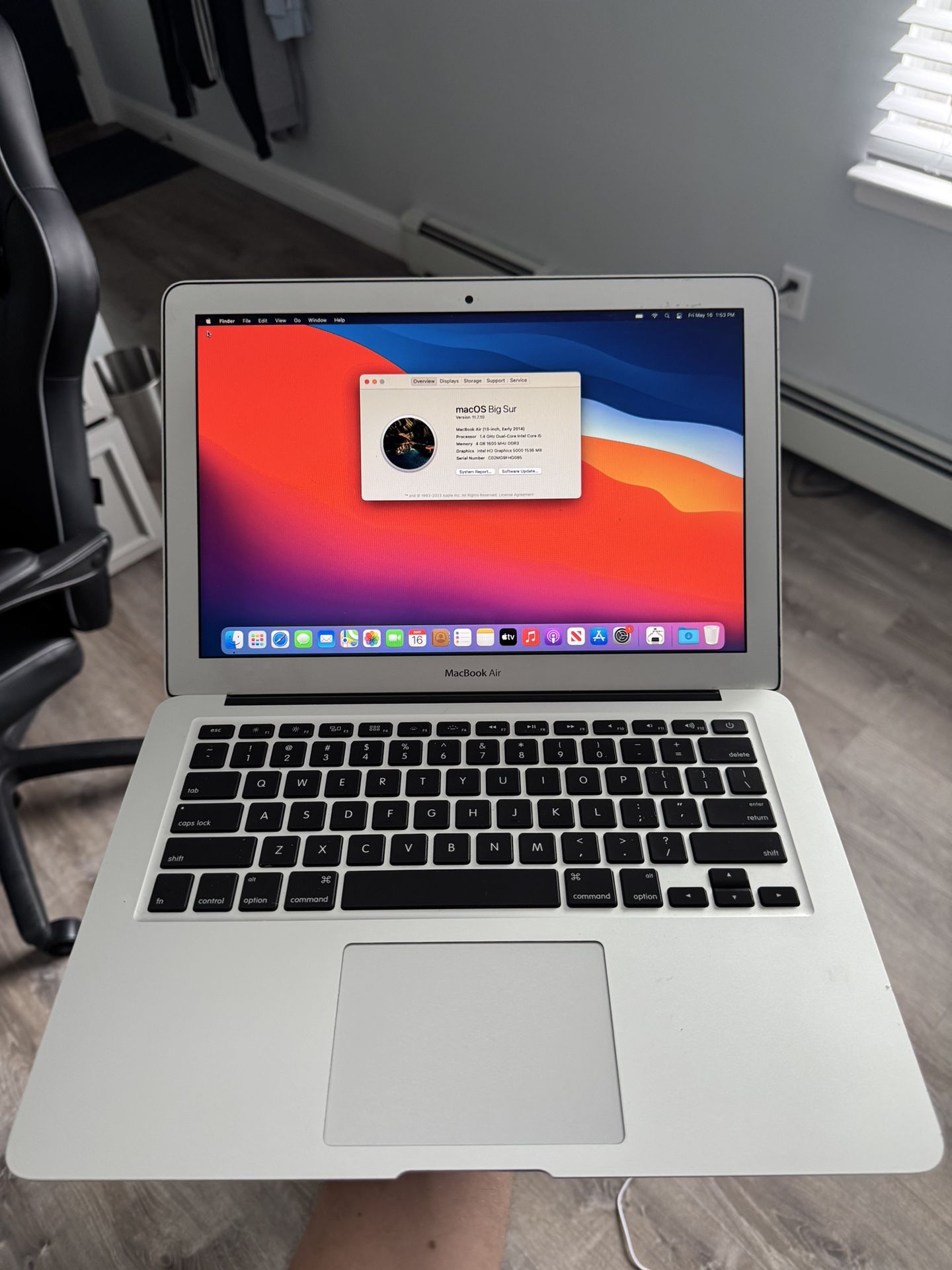 Apple MacBook Air 2022 Software