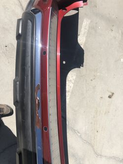 Nissan Pathfinder bumper assembly