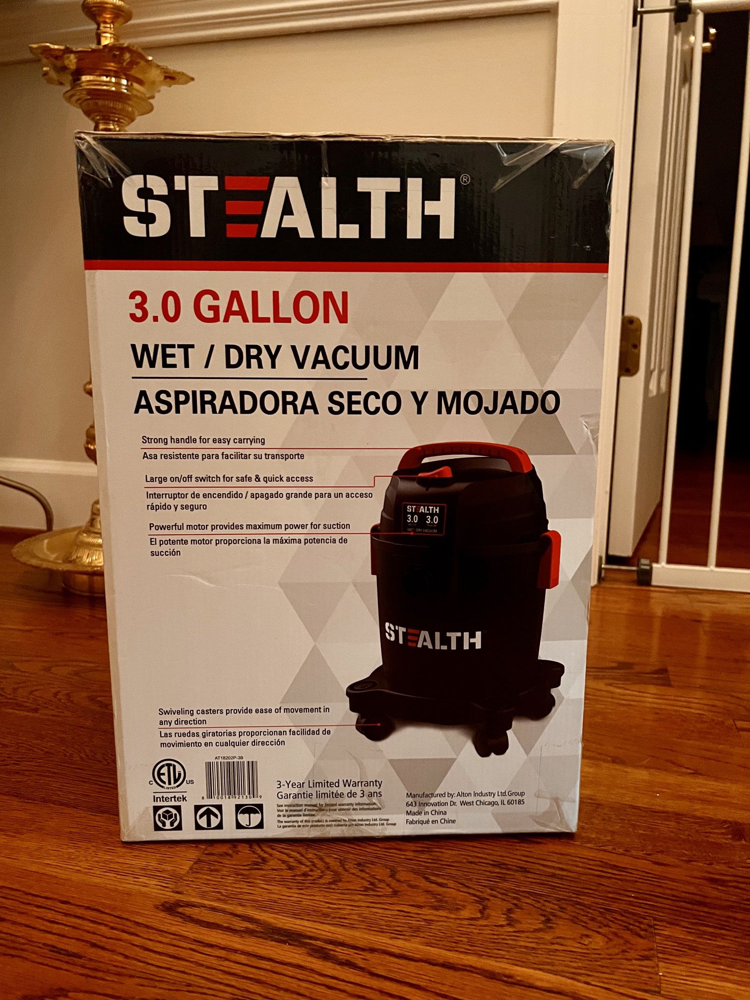 Stealth 3.0 Gallon Wet/Dry Vacuum