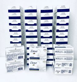 Lot Of 48 - New Dove Original Beauty Bar With Deep Moisture Soap, 4.75 oz Each