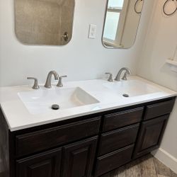 60inch double sink Vanity