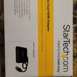 USB to Dual HDMI Adapter