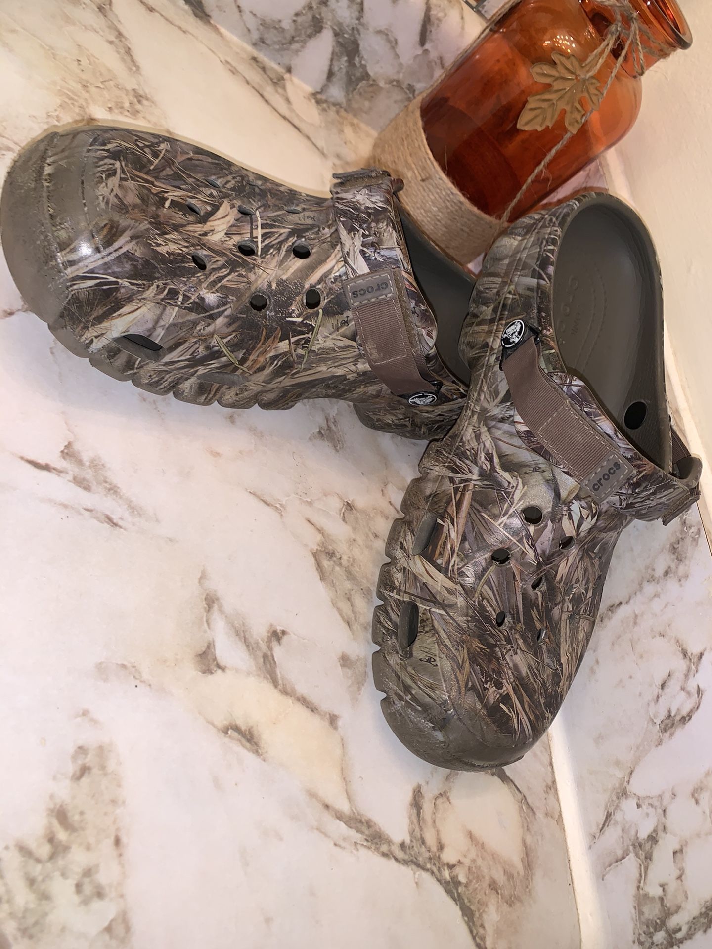 Camoflauge Crocs