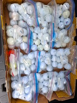 Used Golf Balls Lot of 150.  Mixed Brands