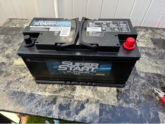 Car battery, group 49 AGM,Mercedes, BMW, Porsche and many others.