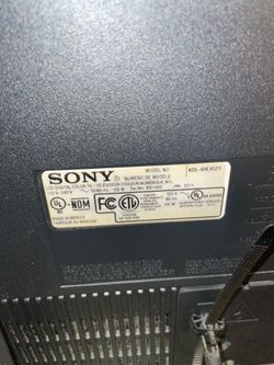 Sony 46 inch TV