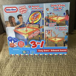 Little Tikes 3 in 1 Rebound Games