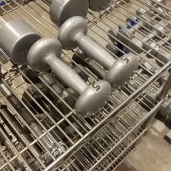 Dumbbells 5 Lbs Each - 10 Lbs Total