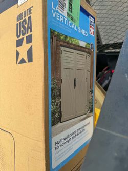 Suncast
2 ft. 8 in. x 4 ft. 5 in. x 6 ft. Large Vertical Storage Shed