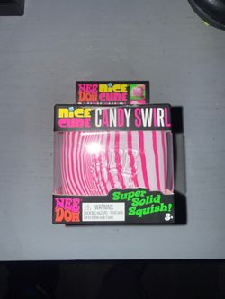 NeeDoh Nice Cube Candy Swirl