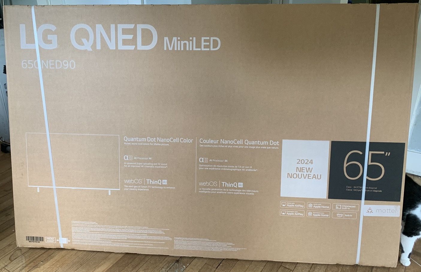 BRAND NEW LG 65” LED SMART TV