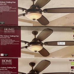 70 In Amaretto  Led Fan