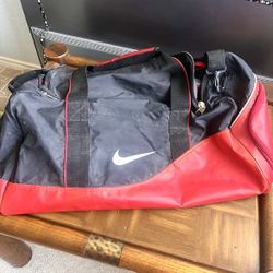 Nike duffle bag needs gone