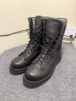 Rocky Black Leather Tactical Combat Boots Size 13 Men’s