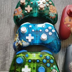 Nintendo Switch Wired Controllers Bundle (Wires No Included) 