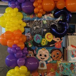Cocomelon Backdrop