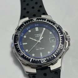 Vintage  diver  black and blue