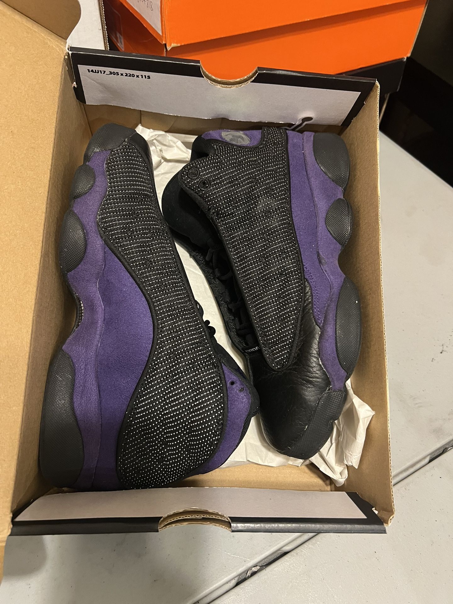 Jordan 13 Court Purple