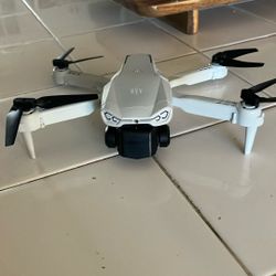 It Is Black And White Drone With Case 