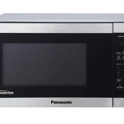 Panasonic 1.2 CU FT. 1200-Watt Countertop Microwave Oven With Inverter Tech- Stainless Steel 