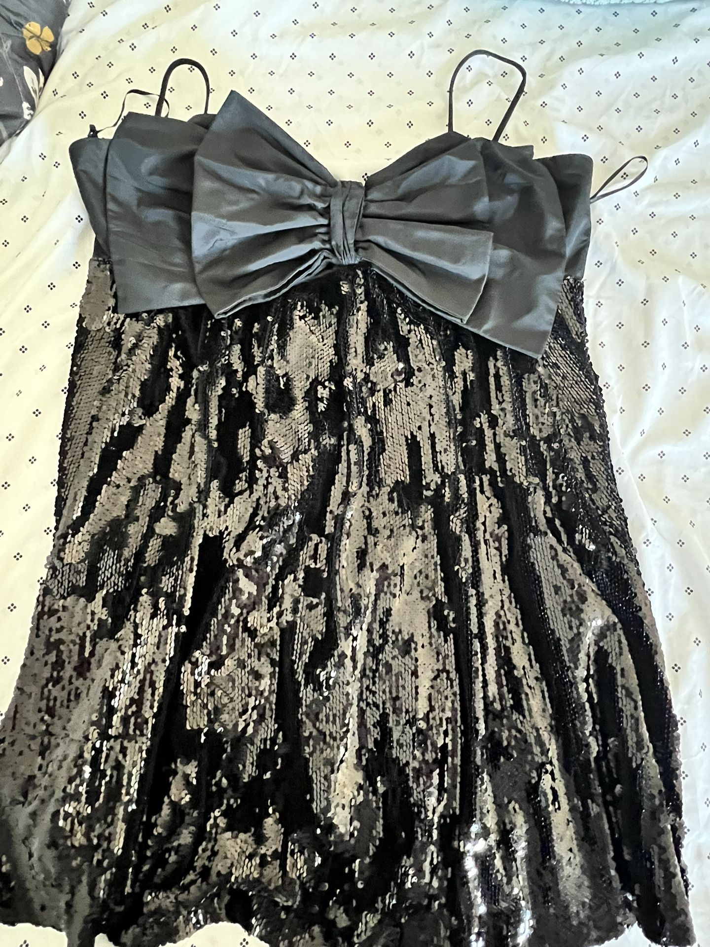 Zara Black Sequin Dress
