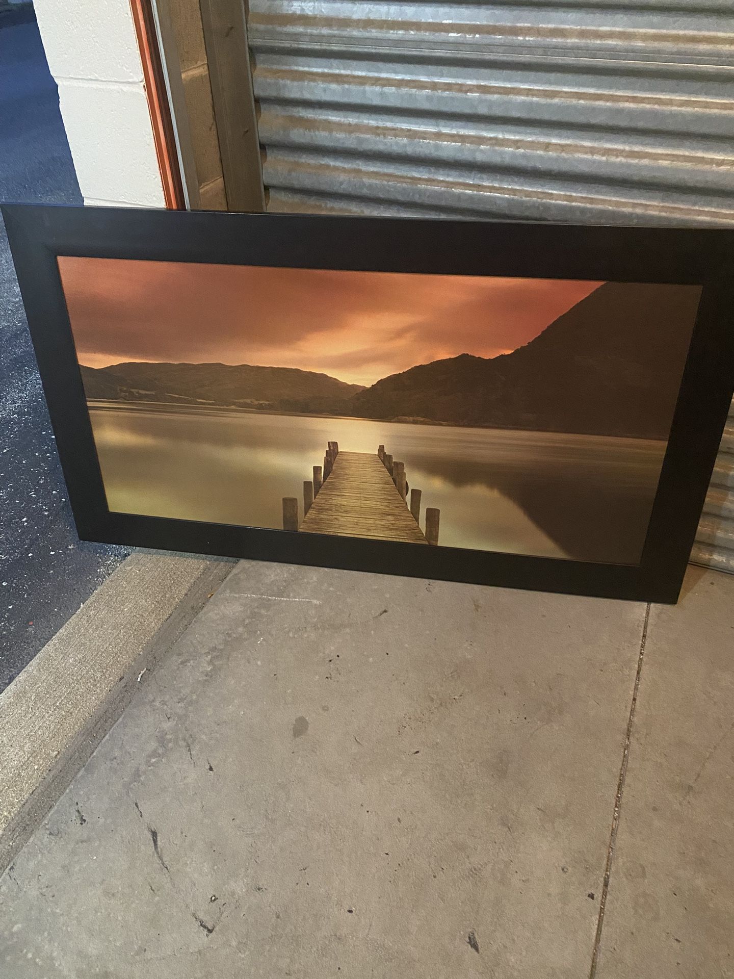 55X31 Framed Art Print