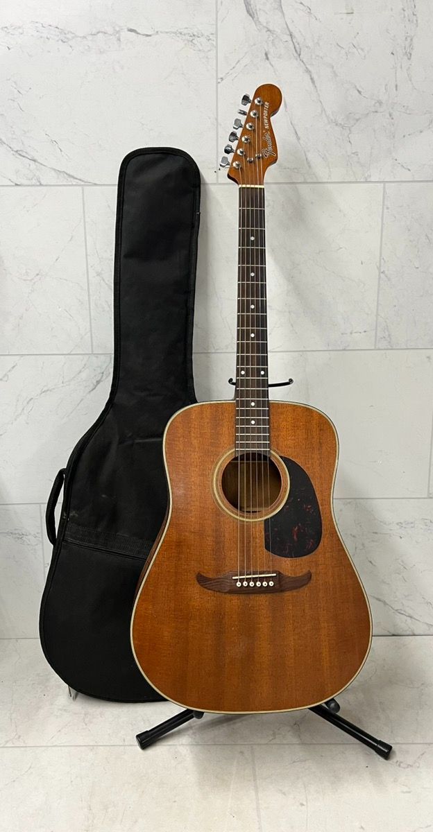 1980s Fender Newporter Natural | Korean Vintage Acoustic Guitar (PO1017793) -Good Condition
