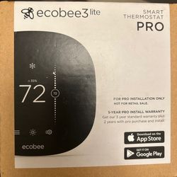 Ecobee 3lite Thermostat (New)