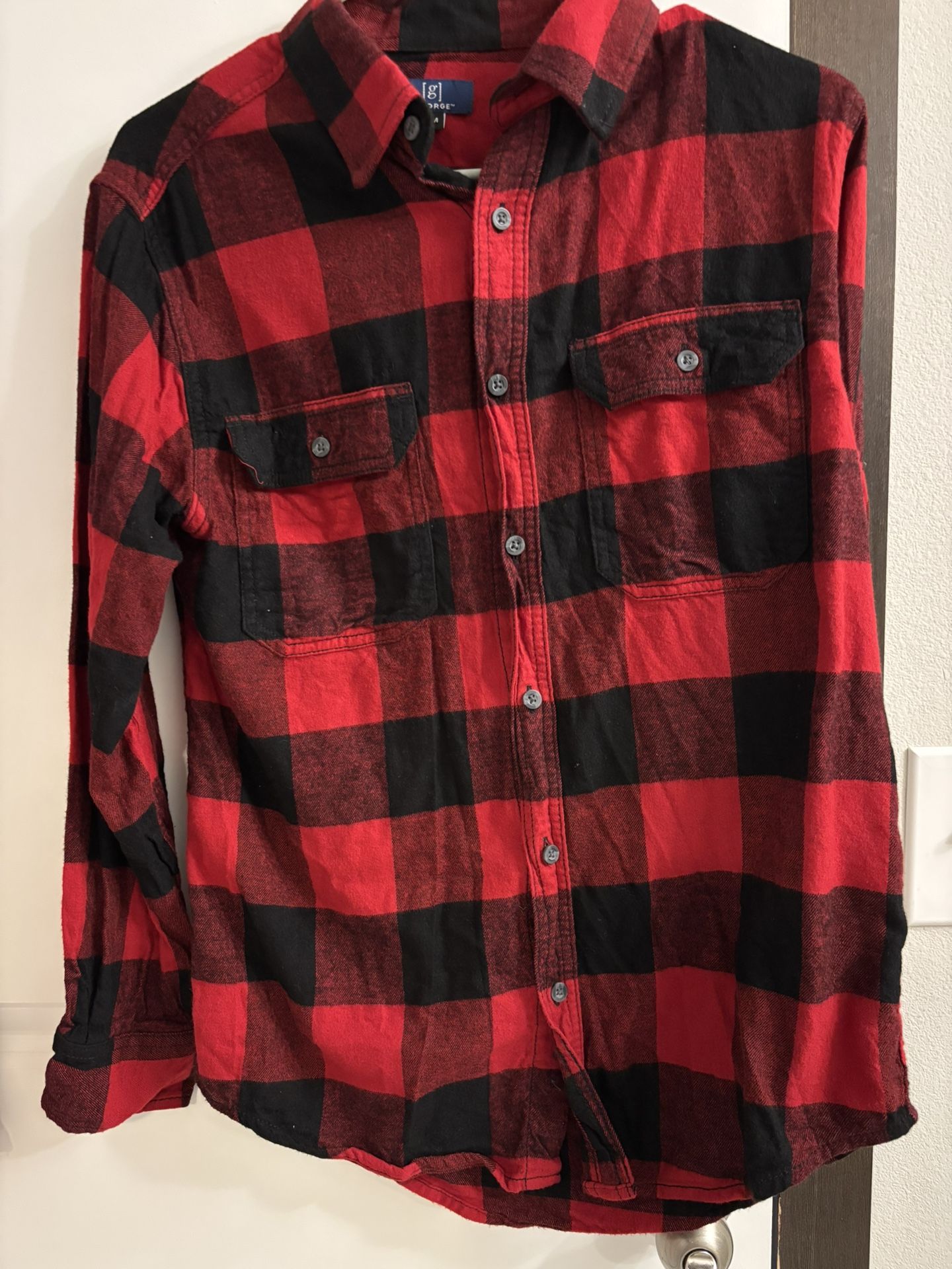 Men’s flannel sz m