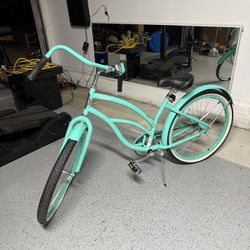 Teal Hyper Beach Cruiser