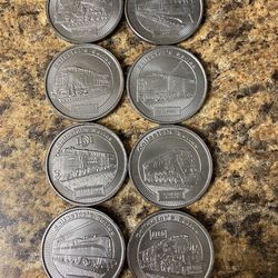 Railroad Collectible Coins