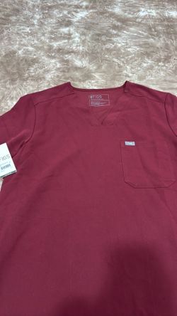FIGS scrub pocket top size L