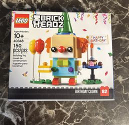 Lego Brickheadz Birthday Clown 40348 Retired item