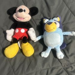 Selling Mickey And Bluey 