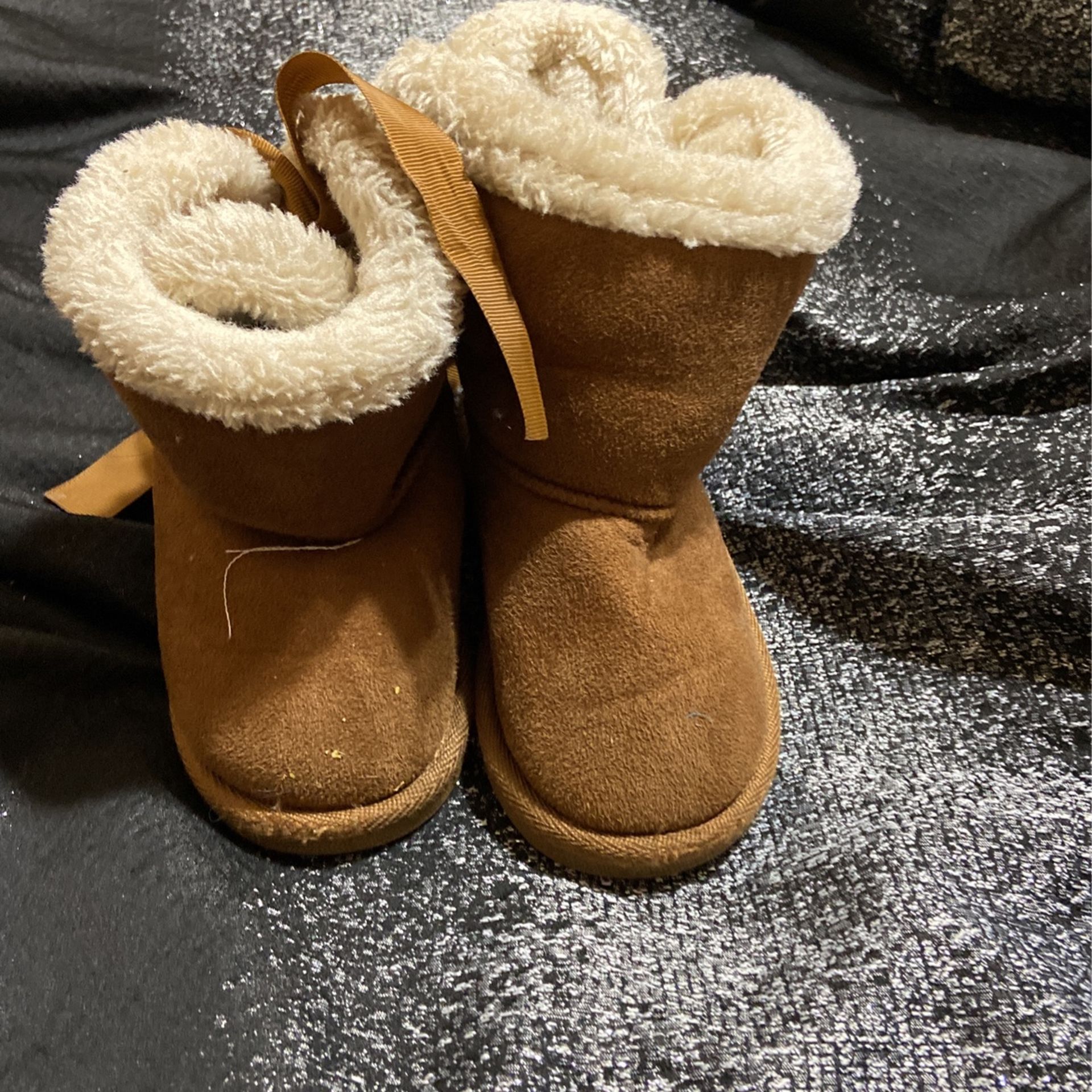 Toddler Fur Boots 