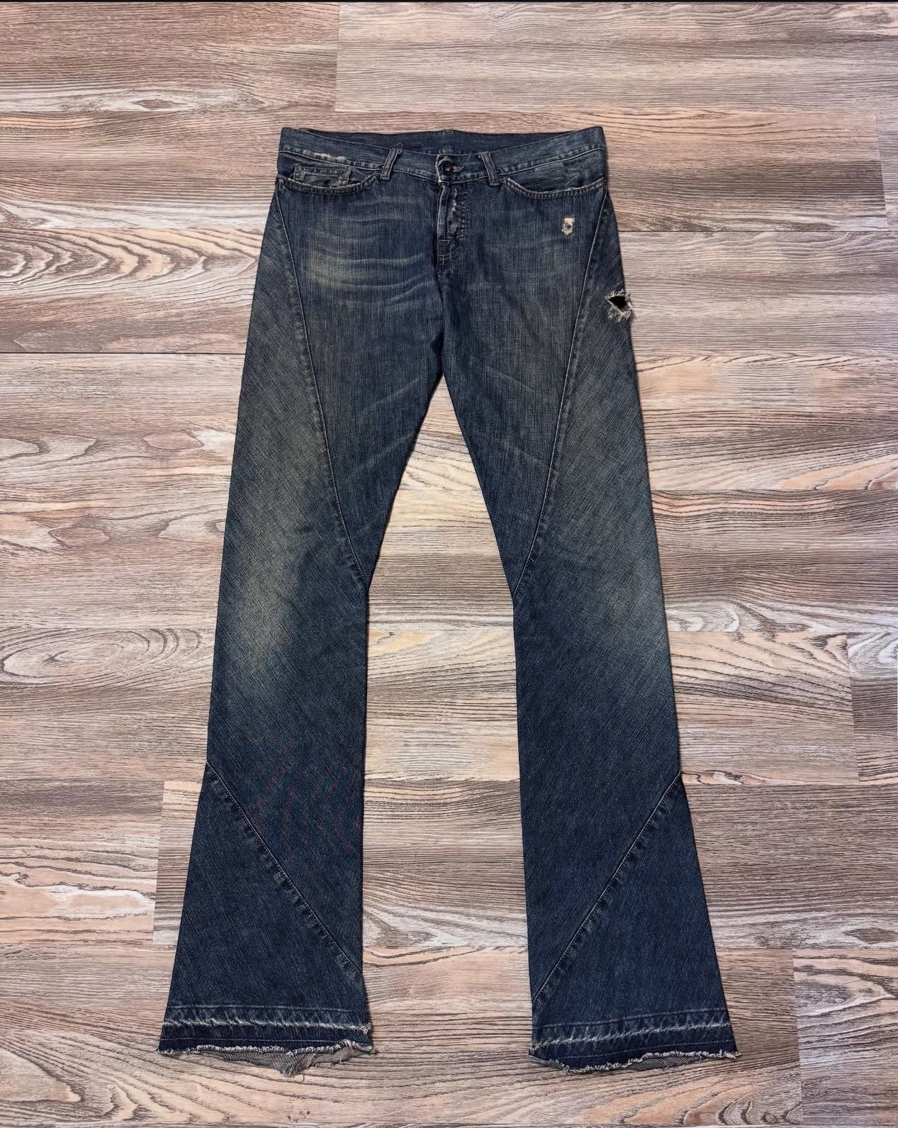 rick owen flare size 30 og rick