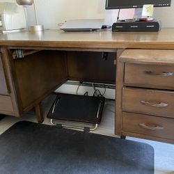 Solid Wood Vintage Desk