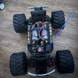 Hand Built Race Car And Truck With Remotes 